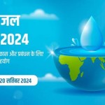 पृथ्वी पर उपलब्ध कुल जल का केवल 1% ही मानव उपयोग के लिए